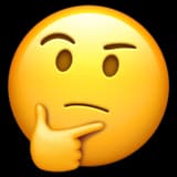 Emoji - Pensativo