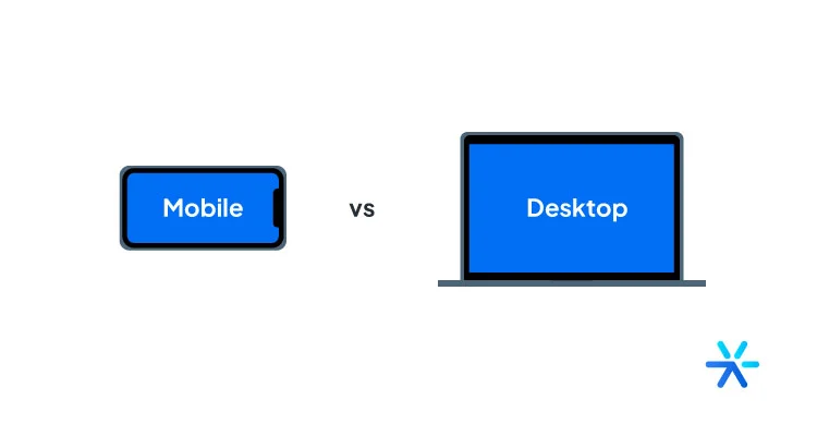 Diferenças entre a experiência mobile e desktop