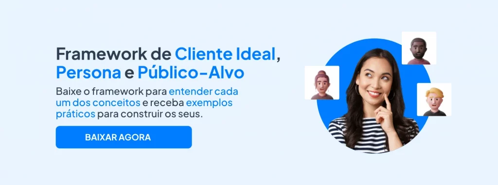 Banner para o material Framework de Cliente Ideal da Leadster. 