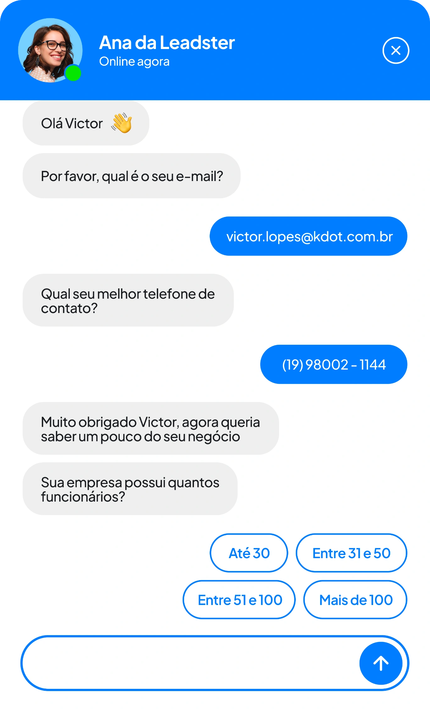 Chatbot Leadster