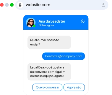 A sua equipe é notificada