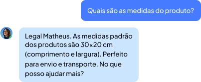Responda dúvidas sobre produtos