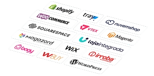 Integre com as principais plataformas de e-commerce