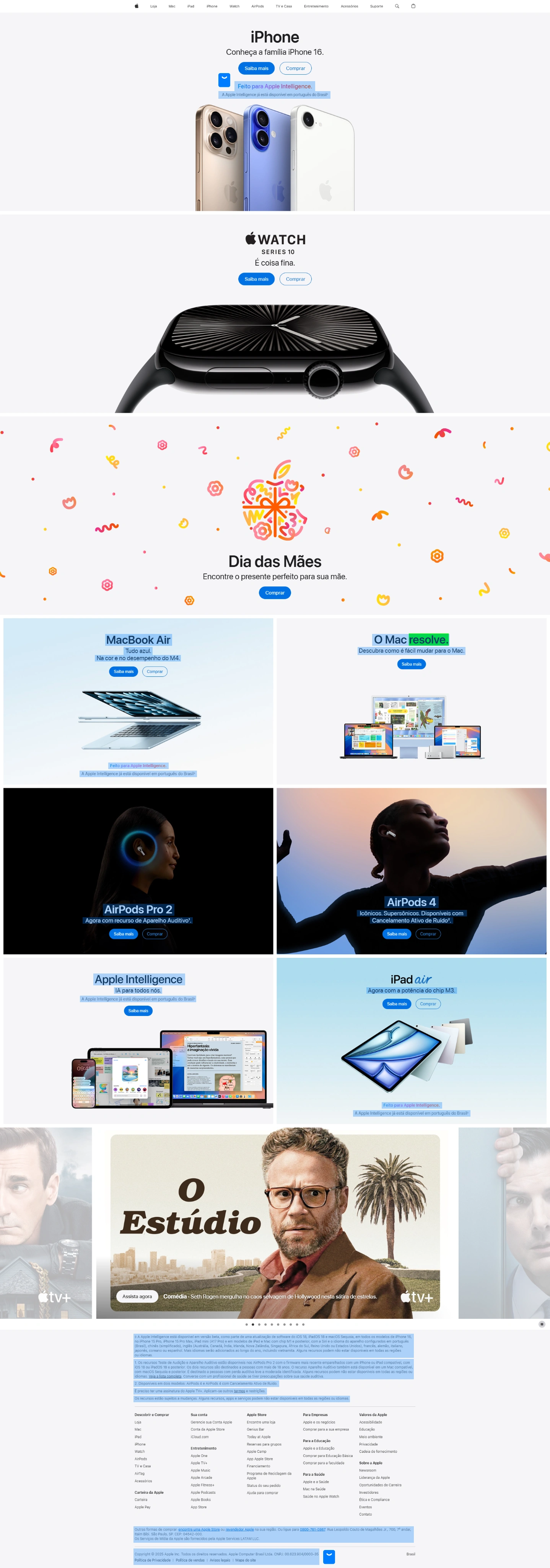 Página eccommerce